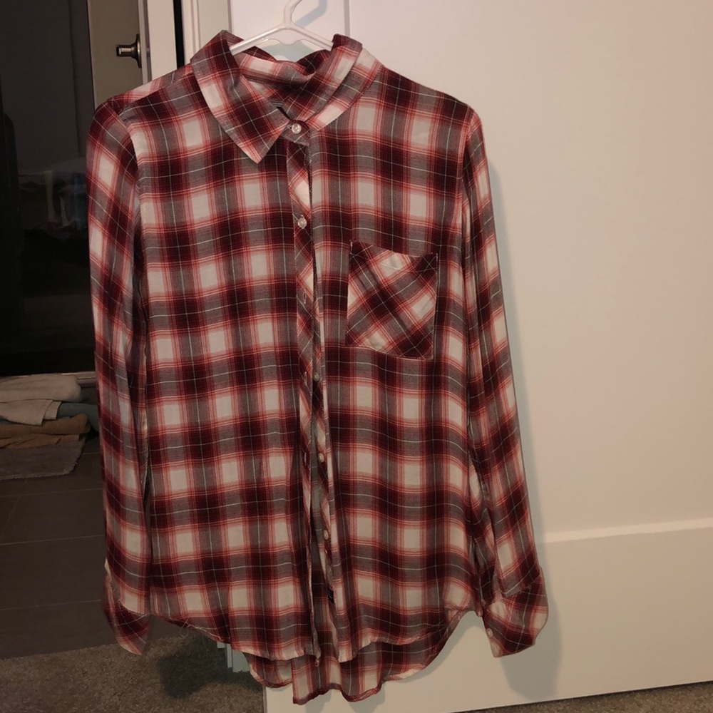 Rails plaid button down in new condition.